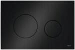 Tece Loop Gomb fekete fényes 9240924 lapos New Tececloop (9240924)