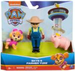 Spin Master Patrula Catelusilor Set Figurine Eroi de Salvare Skye si Farmer Yumi (6070734_20148173) Figurina