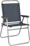 TnS Scaun de Plajă Aluminiu Gri Impermeabil 65x56cm. 03. CH-160-GR (03.CH-160-GR)