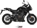  Sistem complet de evacuare MIVV Speed Edge pentru Yamaha Tracer 700 / GT / Tracer 7 (2016-2024), oțel inoxidabil negru