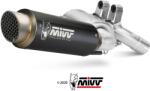  Tobă finală MIVV GP Pro pentru BMW F 900 R (2020-2025), oțel inoxidabil negru