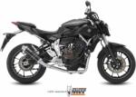  Sistem complet de evacuare MIVV GP pentru Yamaha MT-07 / FZ-07 (2014-2024), oțel inoxidabil negru
