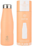 Estia Home Art Travel Flask Save the Aegean Reciclabil Sticlă Termos Oțel inoxidabil Fără BPA 500ml Peach fuzz 01-23447 (01-23447)