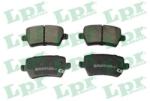 LPR set placute frana, frana disc LPR 05P2462 (05P2462)