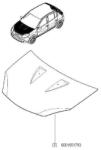 Original Renault Capota fata sand ORIGINAL RENAULT 6001551793 (6001551793)
