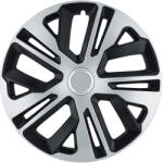 AutoHelix MSA Set 4 Capace Roti 14 inch (R14) Raven Gri-Negru cu inel cromat (00000607)