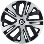 AutoHelix MSA Set 4 Capace Roti 14 inchi (R14) Raven Gri-Negru, Compatibile Cu BMW (21009-1649)