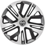 AutoHelix MSA Set 4 Capace Roti 14 Inchi (R14) Raven Gri-Negru, Compatibile Cu Nissan (21003-1712)
