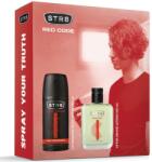STR8 Set cadou STR8 Red Code, Barbati: Lotiune dupa barbierit, 100 ml + Deodorant spray pentru corp (5201314163237)