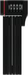 ABUS uGrip BORDO 5700C/80 lakat + tartó SH - fekete