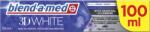 Blend-a-med Pasta de dinti Blend-a-med 3D White Charcoal, 100 ml (8006540793046)