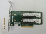Supermicro Low Profile PCIe Riser Card supports 2 M. 2 Module (Retail) (AOC-SLG3-2M2-O)
