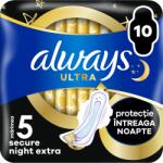 Always Absorbante Always Ultra Secure Night Extra, 10 buc (8006540093849)