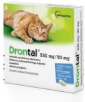 Vetoquinol Tablete antiparazitare Vetoquinol Drontal, pentru pisici adulte, 2 buc, 15g (ACT-VETVEOSPP0007)