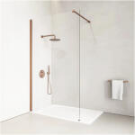  Dublin Walk-in . ||. Rose Gold zuhanyfal 90, 200cm, 6mm, NANO (WAIR-9A00)