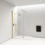  Bergen Walk-in . ||. Gold zuhanyfal 120, 200cm, 6mm, NANO (WDIG-1D200)
