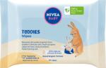 Nivea Servetele umede NIVEA Baby Toddies cu lapte de migdale si vitamine, 57buc (80571_NB)