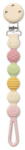 Lorelli Lant Lorelli Din Silicon Pentru Suzeta Clips Prindere 0 luni+ Pink Mix (1022107 0002)