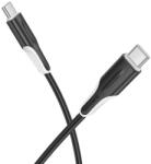 BOROFONE Cablu Date si Incarcare Borofone USB-C - USB-C BX119 New 60W 1m Negru