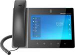 Grandstream Videotelefon Fix IP Profesional Grandstream GXV3480 cu 16 Linii Ecran LCD IPS Tactil 8 Inch Camera 2MP Wi-Fi Bluetooth Android 11 Negru (PV387099)