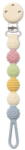 Lorelli Lant Lorelli Din Silicon Pentru Suzeta Clips Prindere 0 luni+ Blue Mix (1022107 0001)