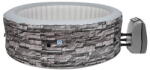 avenli Jacuzzi Gonflabil Avenli 204x70cm 480l Piscina Spa Gri (14196EUV32)