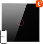 Avatto Érintőkapcsoló WiFi Avatto TS02-EU-B1 Single TUYA (fekete) (TS02-EU-B1)
