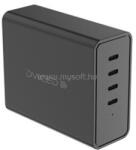 Dviced Desktop charger 140W GaN 4 USB-C EU - Black (DV211002) (DV211002)