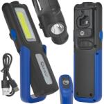 GEKO Műhelylámpa powerbankkal, mágnessel és fényerő-szabályozással LED COB 5W + 3W 2000mAh 400lm IP44 63075 (G15124)