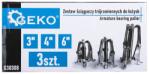 GEKO 3 darabos háromkarú csapágylehúzó készlet 61671 (G30308)