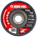 MAR-POL Lamelás csiszolókorong 125mm P120/INOX 61230 (M07985)