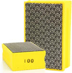 MAR-POL Csiszolószivacs 93x59x32mm P100 gyémánt 40011 (M08813C)