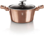 Berlinger Haus Serpenyő márvány bevonattal és fedővel 28cm METALLIC LINE ROSE GOLD EDITION 19445 (BH/1516N)