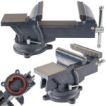 Powermat Forgatható satu üllővel 150 mm 41669 (PM1237)