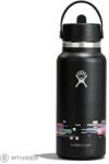Hydro Flask Wide Flex Straw Cap termosz, 946 ml, glitch black