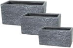Ontario Tetra High Kompozit Balkonláda Grafit 60x30x30-100x45x45cm S3 (MC-113656)