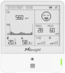 Milesight IOT AM308 LoRaWAN beltéri univerzális 8in1 érzékelő 4.2" E-ink kijelzővel (AM308-868M)