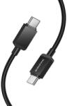 BOROFONE Cablu Date si Incarcare Borofone USB-C - USB-C BX120 Placer 60W 1m Negru (br/370063)