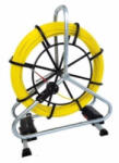 Runpotec 100580 GF4.5 Standard-Set üvegszálas berudaló, 4, 5 mm, 50 m, 30-80 mm csőátmérőhöz, 220 kg teljes terhelhetőséggel és RTG Ø 6 mm menettel (100580)