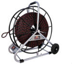 Runpotec PE behúzókötél acél csévélődobbal 12mm 200m 101210 (101210)