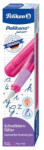 Pelikan Stilou pelikano junior, penita l, grip ergonomic, pentru stangaci, culoare roz, in cutie de carton (824866)