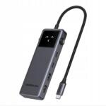 UGREEN Docking Station Ugreen CM888 6-in-1, 100 W, Silver (35998)