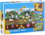 Trefl Puzzle Trefl 4 în 1 - Mickey și Minnie Mouse (62204) Puzzle