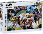 Trefl Puzzle Trefl din 1000 de piese - Mandalorianul (62202) Puzzle