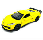 Produs de Import Chevrolet Corvette C8, masinuta, galben, 1: 41