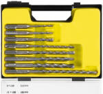 Strend Pro Fúrószárkészlet fémhez, Strend Pro SD051, 8 db, SDS+ befogás, átmérő: 5 - 12 mm, hosszúság: 110 - 210 mm (TC420470)