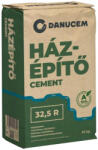 DANUCEM Házépítő Cement CEM II/B-M (S-LL) 32, 5R 25 kg/zsák, 56 zsák/raklap (1, 4 tonna/raklap) (CEM II/B-M (S-LL) 32,5 R)