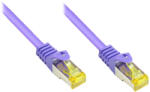 Alcasa 0.5m Cat7 RJ-45 hálózati kábel Ibolya 0, 5 M S/FTP (S-STP) (8070R-005V)