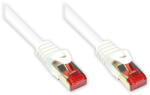 Alcasa 8060-010W hálózati kábel Fehér 1 M Cat6 S/FTP (S-STP) (8060-010W)