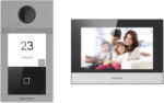 Hikvision DS-KIS604-S(C) videós kaputelefon 2 MP 17, 8 cm (7") Fekete, Szürke, Ezüst (DS-KIS604-S)